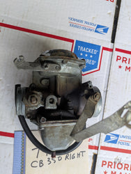 Honda CB350 CL350 OEM Right Carburetor  sku 7964