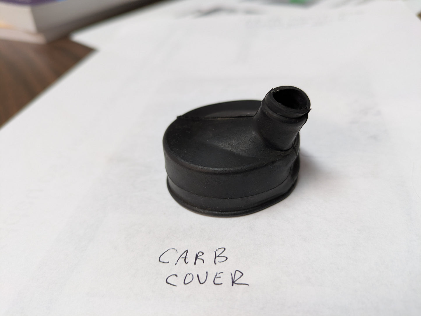 Suzuki TS125 OEM NOS Ignition Rubber Shield  sku 7995