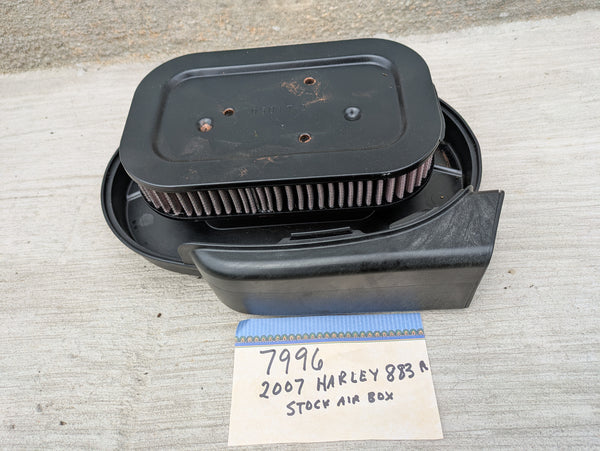 Harley Davidson OEM 883 Stock Air Box/Air cleaner  sku 7996