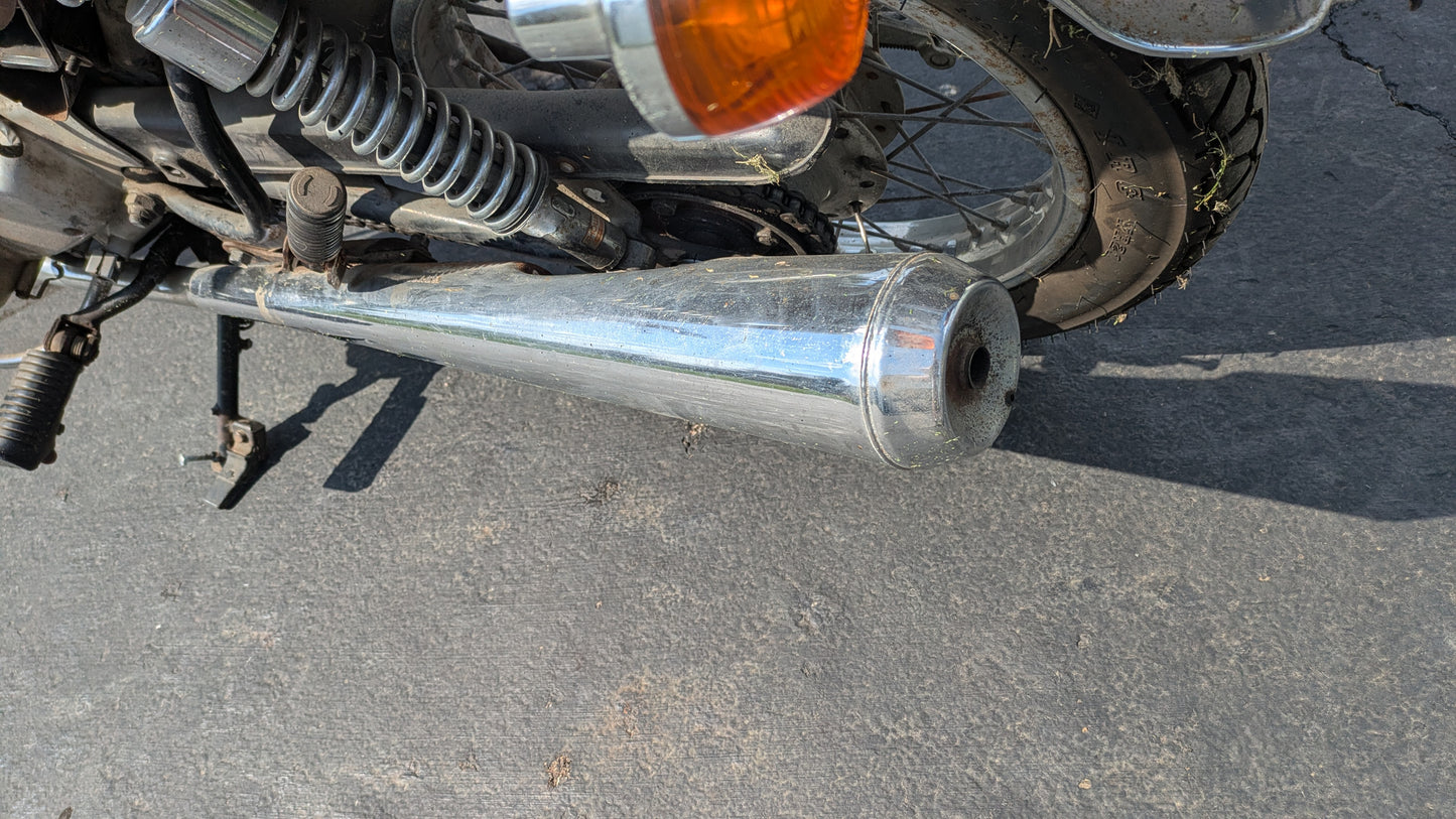 Honda CM185T 1978 Parts bike no title sku 8000
