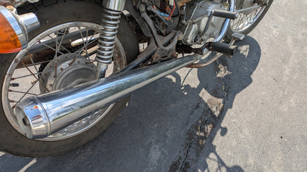 Honda CM185T 1978 Parts bike no title sku 8000