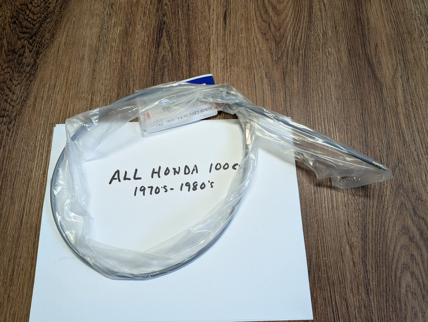 Honda 100 CB CL XL SL throttle cable sku 8102