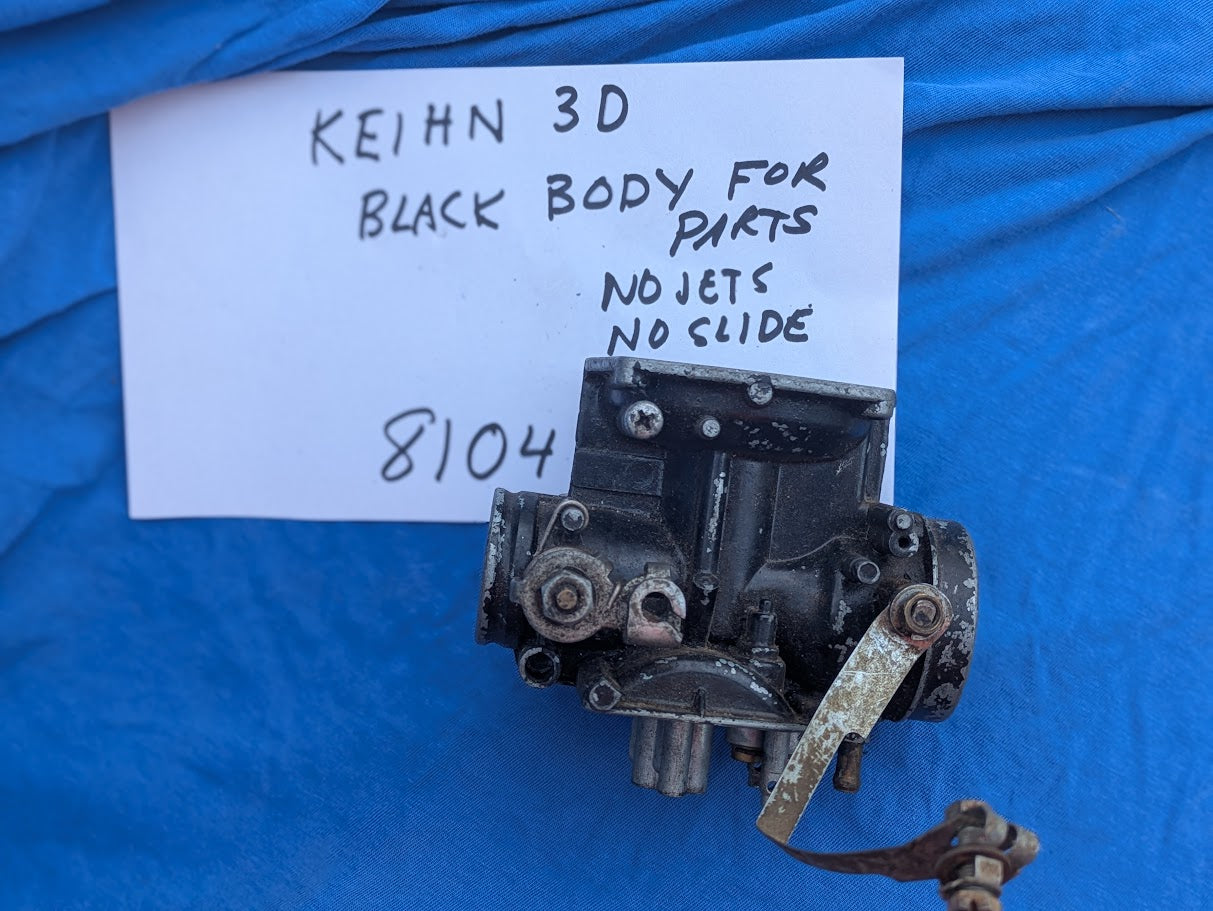 Keihin CB350 Carburetor top right side OEM  black color sku 8104