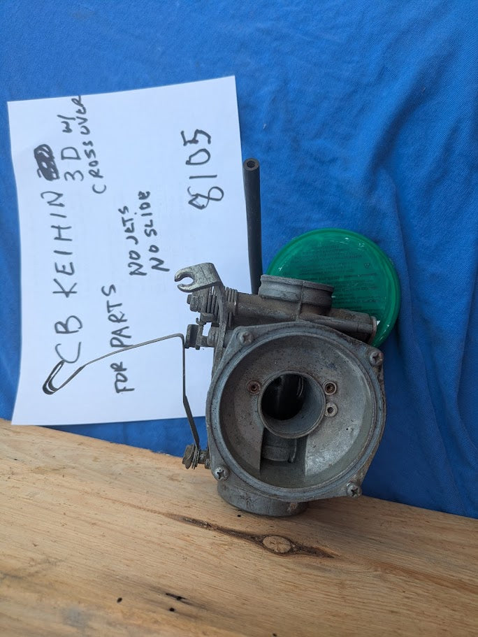 Keihin CB350 Carburetor top right side OEM   sku 8105