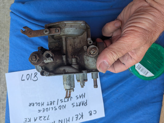 Keihin CB350 Carburetor top right side OEM   my sku 8107