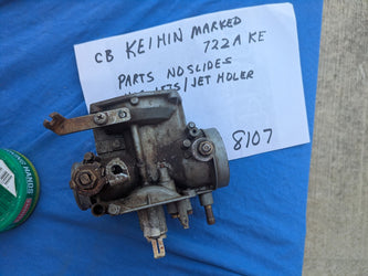 Keihin CB350 Carburetor top right side OEM   my sku 8107