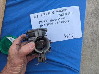 Keihin CB350 Carburetor top right side OEM   my sku 8107