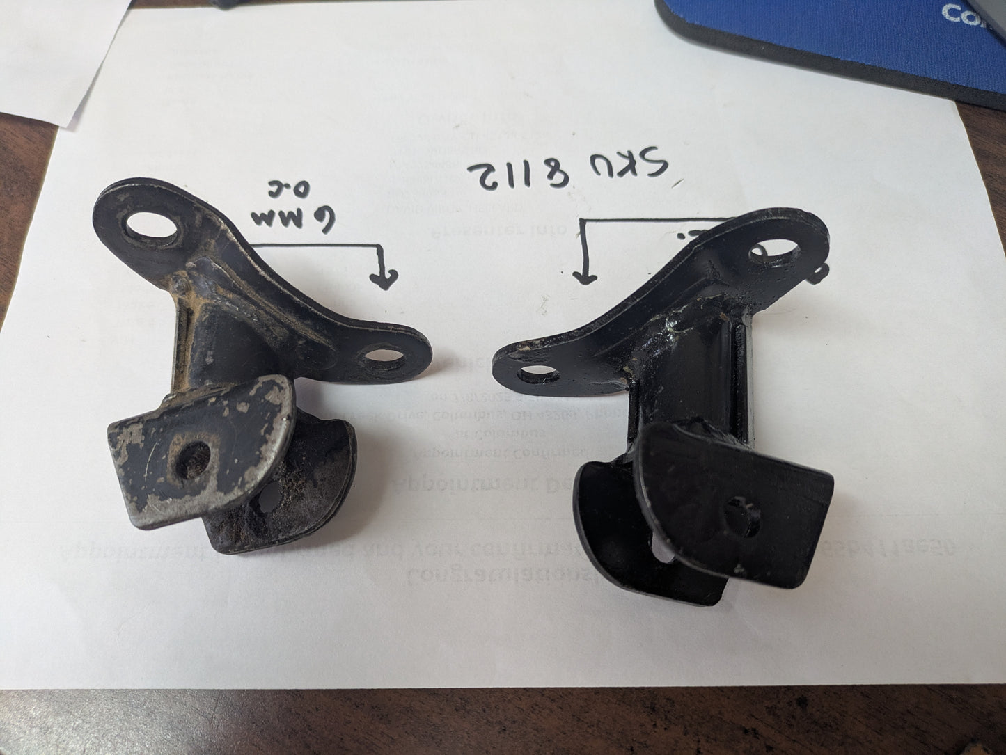 Suzuki TS TC OEM foot peg rests my sku 8112