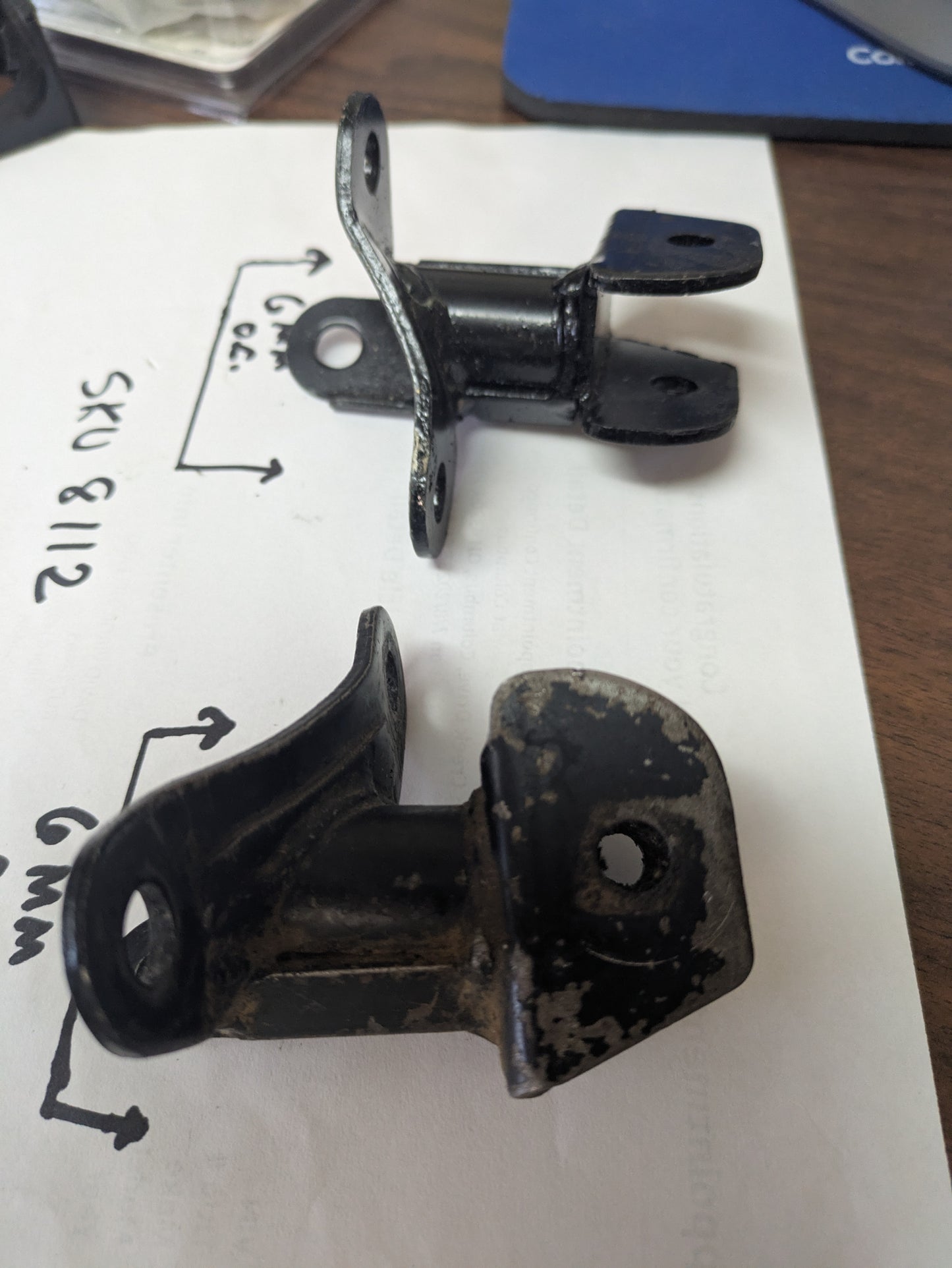 Suzuki TS TC OEM foot peg rests my sku 8112