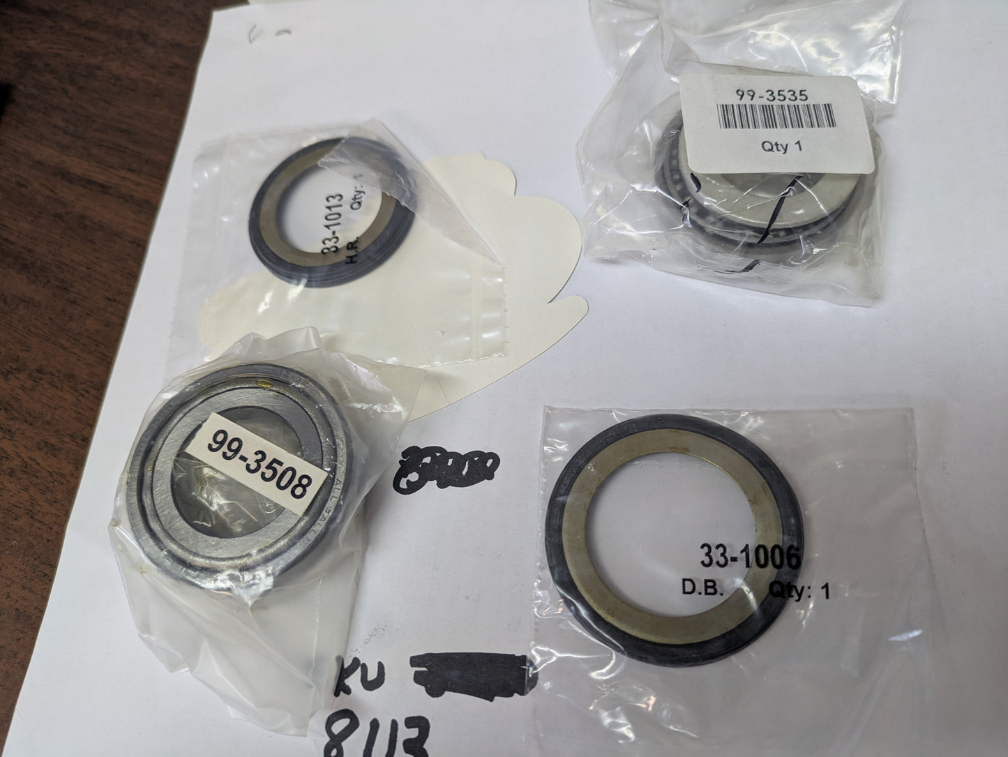 Suzuki Steering Stem Bearing Kit 0410-0014 Fits many models sku 8113 B