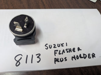 Suzuki Flasher Unit with OEM rubber holder sku 8113
