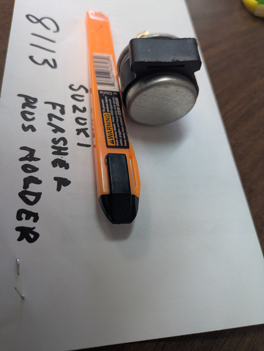 Suzuki Flasher Unit with OEM rubber holder sku 8113