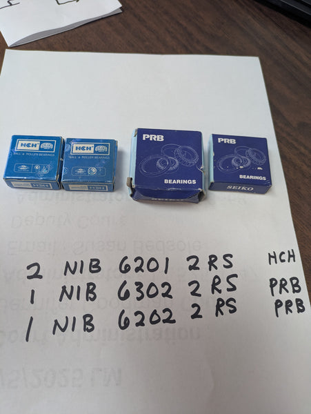 Suzuki New in box Bearing selection sku 8115