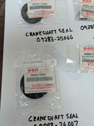 Suzuki OEM Crankshaft Seal set sku 8118