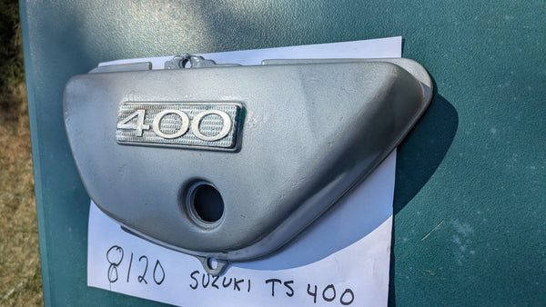 Suzuki TS400 Apache sidecover sku 8120