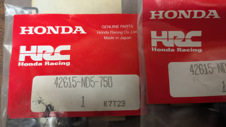 HRC 42615-ND5-750 Honda RS125 / Moto3 NSF250R Sprocket Cush Drive Rubbers x3 sku 8121
