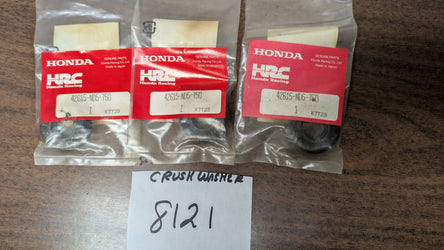 HRC 42615-ND5-750 Honda RS125 / Moto3 NSF250R Sprocket Cush Drive Rubbers x3 sku 8121