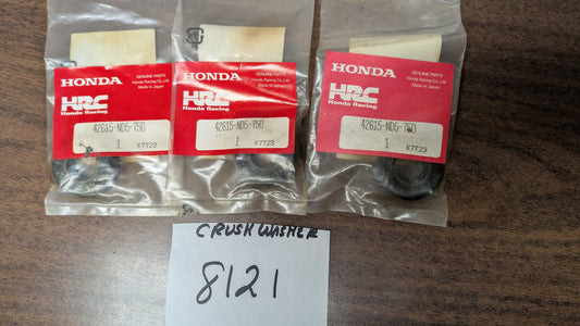 HRC 42615-ND5-750 Honda RS125 / Moto3 NSF250R Sprocket Cush Drive Rubbers x3 sku 8121