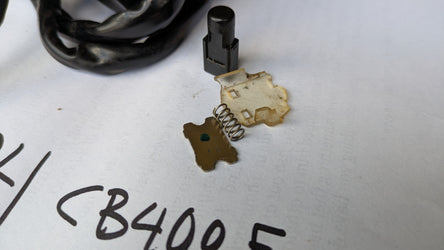 Honda CB400F OEM front right switch for parts only sku 8124
