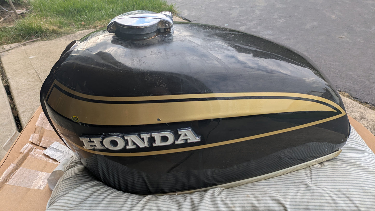Honda CB450K5 OEM Gas Tank Candy Garnet Brown my sku 8127