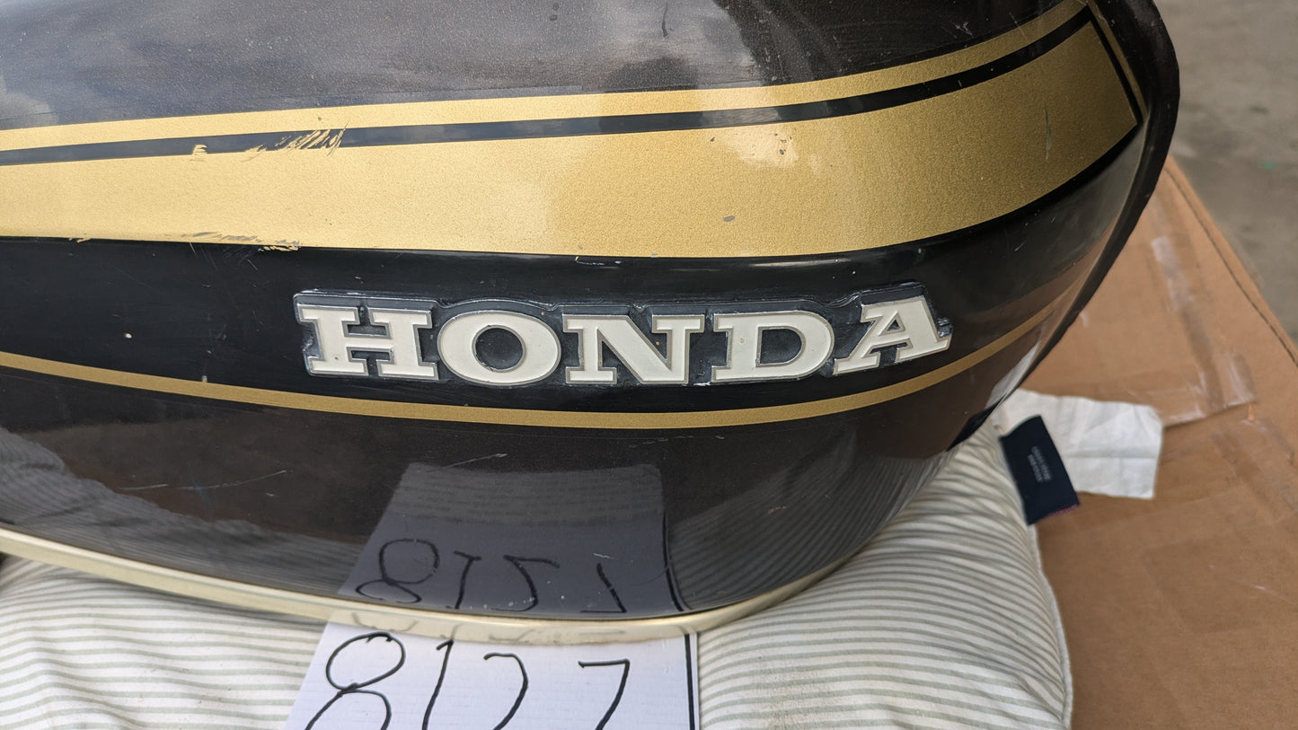 Honda CB450K5 OEM Gas Tank Candy Garnet Brown my sku 8127