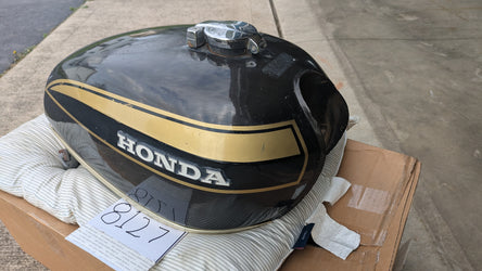 Honda CB450K5 OEM Gas Tank Candy Garnet Brown my sku 8127