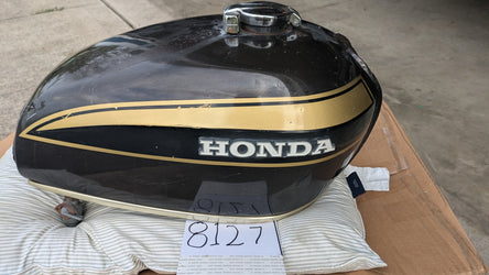 Honda CB450K5 OEM Gas Tank Candy Garnet Brown my sku 8127