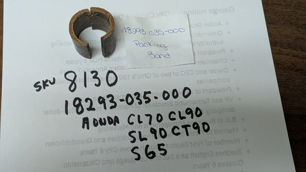 Honda NOS Exhaust Gasket CL70 CL90 CT90 S65 SL90 18293-035-000 my sku 8130