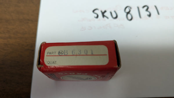 Honda NOS Bearing marked 6301 New in package my sku 8131