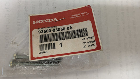 Honda CH150 CH250 Elite CN250 Helix Pan Screw NOS 5x50 93500-05050-0A my sku 8139