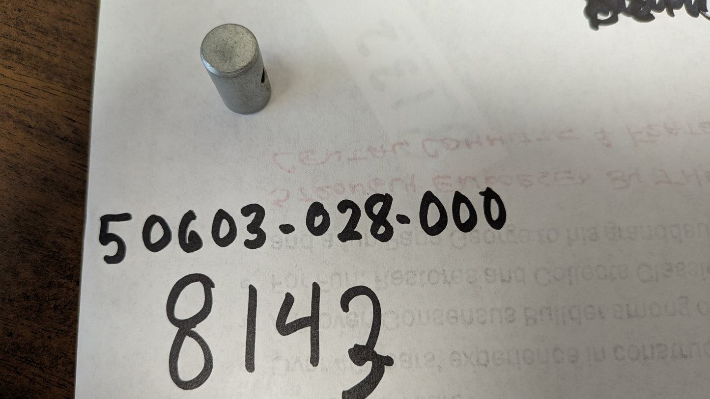 Honda 1967 CL90 1965 S90 90301-028-000 brake rod pin sku 8143