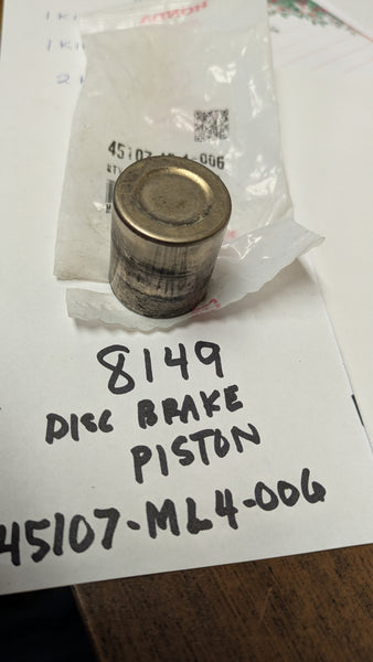 Honda Disc piston Honda part 45107-ML4-0068148 skui 8148