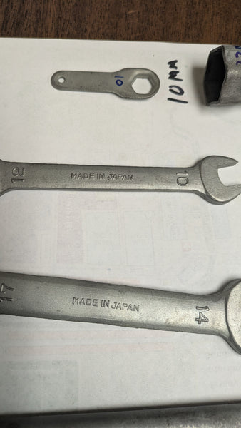 Unknown Japanese  Motorcycle Tool Kit  sku 8152