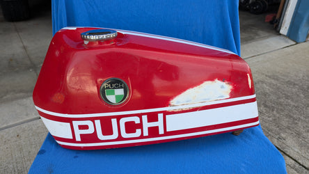 Puch 175 Enduro 1972 OEM Gas Tank sku 8153