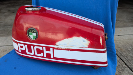 Puch 175 Enduro 1972 OEM Gas Tank sku 8153
