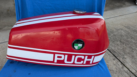 Puch 175 Enduro 1972 OEM Gas Tank sku 8153