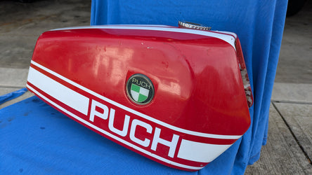 Puch 175 Enduro 1972 OEM Gas Tank sku 8153