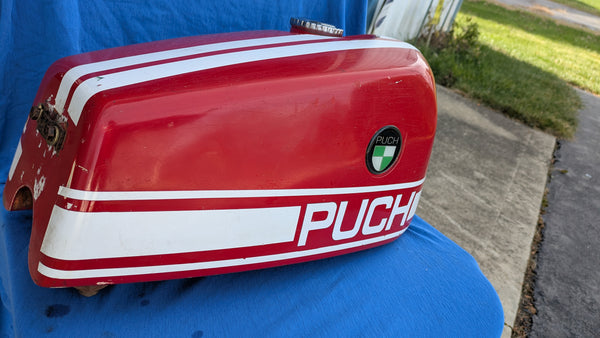 Puch 175 Enduro 1972 OEM Gas Tank sku 8153