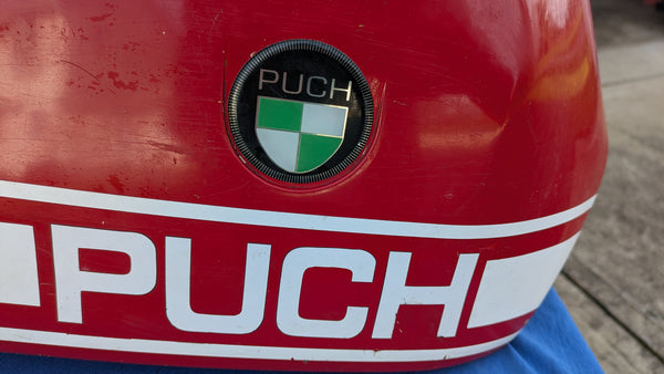 Puch 175 Enduro 1972 OEM Gas Tank sku 8153