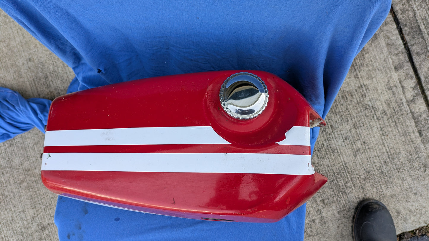 Puch 175 Enduro 1972 OEM Gas Tank sku 8153