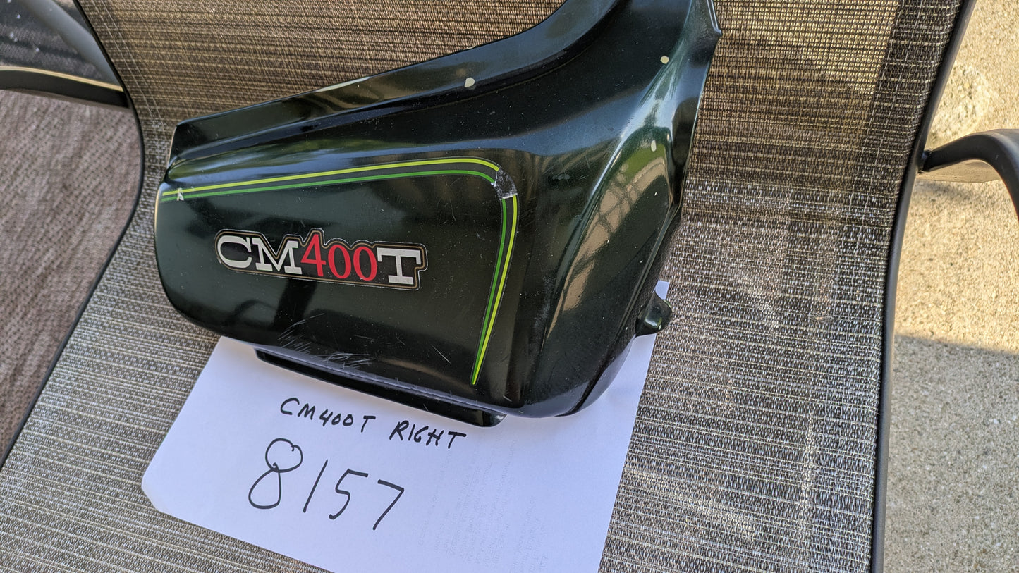 Honda CM 400 T CM400 1979 Right Side Cover Fairing Panel 83640-447A   my sku 8157