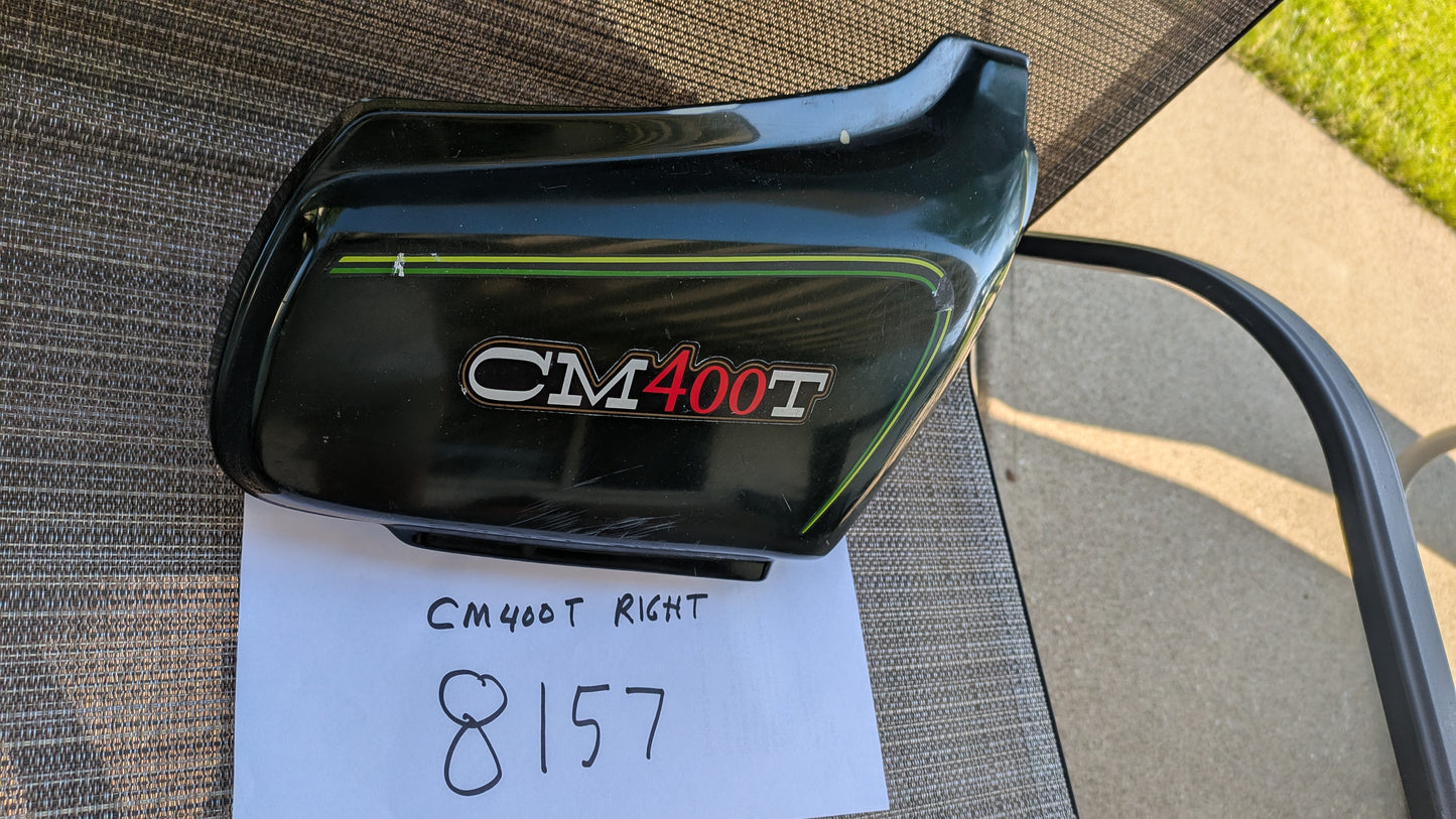 Honda CM 400 T CM400 1979 Right Side Cover Fairing Panel 83640-447A   my sku 8157