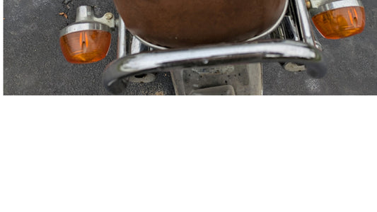 Honda CM185T 1978 Grab Rail Honda part 50410419000 Also fits CM200T my sku 8161