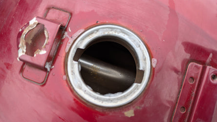 Honda CM185T Gas Tank Candy Anteres Red  sku 8162