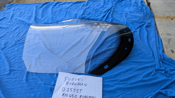 Suzuki Burgman D257ST Windscdreen Brand New  2002-2012 models  sku 8181