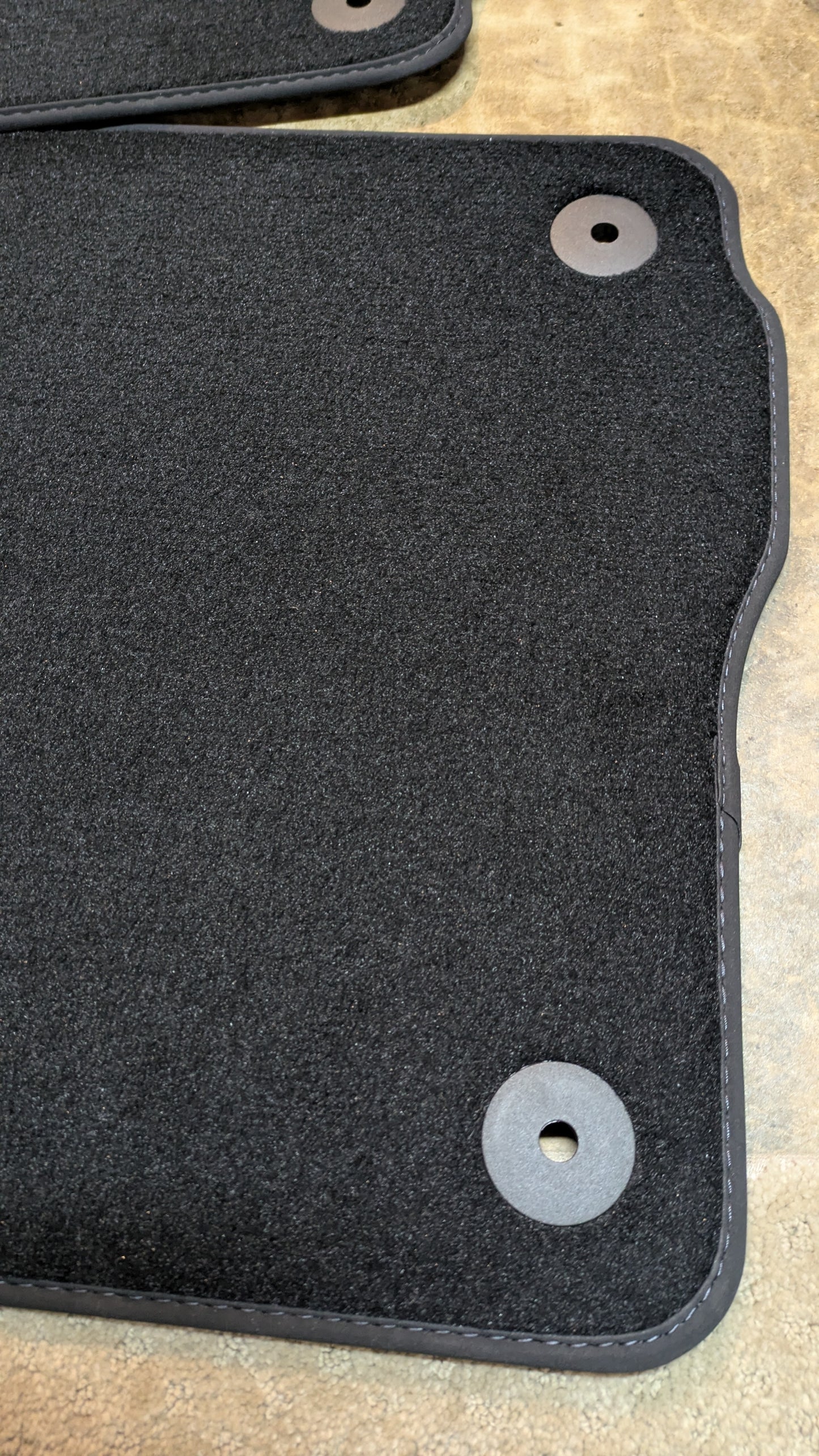 VW Golf OEM New Floor Mat Full Carpet Set front rear sku my 8184