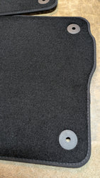 VW Golf OEM New Floor Mat Full Carpet Set front rear sku my 8184