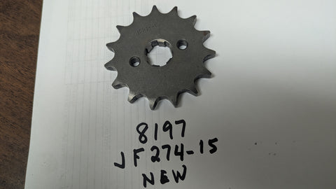counter sprocket   holes 3mm oc mounting JF 274-15  new fits   Honda XR100 CRF100 XL100  sku 8197
