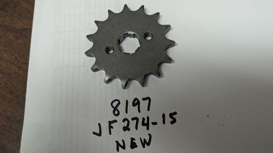 counter sprocket   holes 3mm oc mounting JF 274-15  new fits   Honda XR100 CRF100 XL100  sku 8197