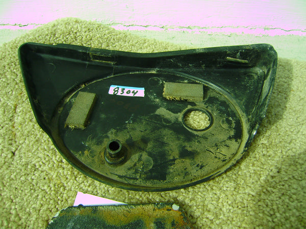 Suzuki TS75 Colt 1975 OEM Black Sidecover/number plate sku 8304